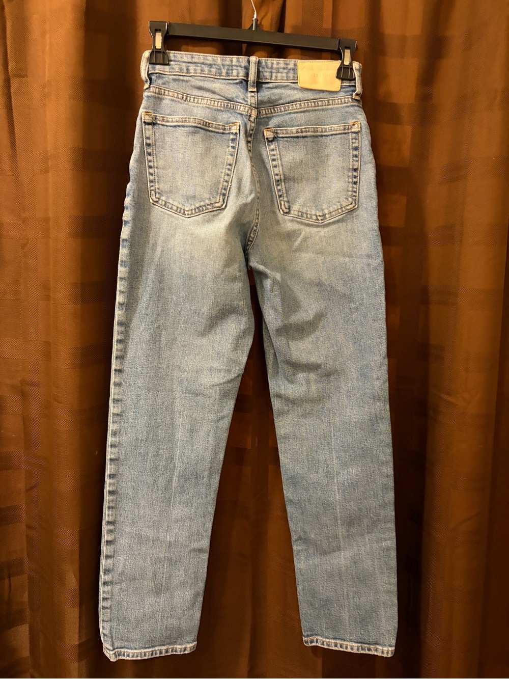 Everlane High Rise Straight Jean - Picture 8 of 9